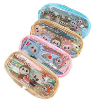 Load image into Gallery viewer, LABUBU Kids' Clear Pencil Case Printed PU Zipper Pouch Back To School