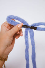 Load image into Gallery viewer, Knit Long Bow Clip  - Multiple Colors