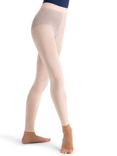 Load image into Gallery viewer, Capezio Footless Tight w Self Knit Waist Band #1917