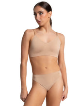 Load image into Gallery viewer, Capezio Seamless Clear Back Bra 3683