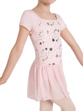 Load image into Gallery viewer, STAR STRUCK STELLAR SHORT SLEEVE DRESS - GIRLS 12103C