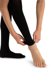 Load image into Gallery viewer, Capezio Ultra Soft Self Knit Waistband Transition® Tight - Girls #1916C