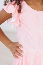 Load image into Gallery viewer, Feeling Pink S/S Twirl Leotard