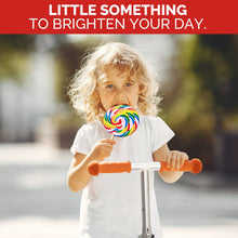 Load image into Gallery viewer, 50g Fruit Flavor Rainbow Lollipop Candy