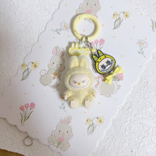 Load image into Gallery viewer, Mini Labubu Keychain Bag Charm With Bow