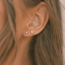 Load image into Gallery viewer, Luxe Pear Shaped Stud Earrings