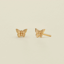 Load image into Gallery viewer, Butterfly Stud Earrings