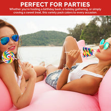 Load image into Gallery viewer, 50g Fruit Flavor Rainbow Lollipop Candy