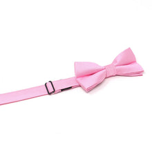 Load image into Gallery viewer, Poly Woven Men's Banded Bow Tie and Hanky Set - BTH6308