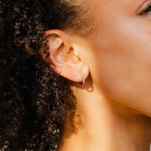 Load image into Gallery viewer, Galaxy Huggie Hoop Earrings