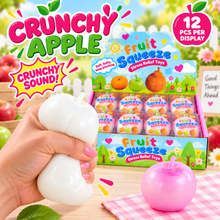 Load image into Gallery viewer, Crunchy Apple ASMR Squishy