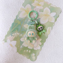 Load image into Gallery viewer, Mini Labubu Keychain Bag Charm With Bow
