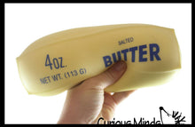 Load image into Gallery viewer, 1 Jumbo Butter Squishy Squeeze Stress Ball Soft Doh Filling