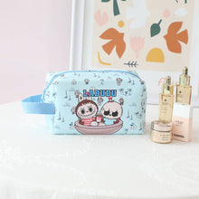 Load image into Gallery viewer, Cute Labubu Makeup Cosmetic Bag With Strap