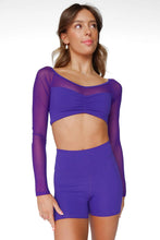 Load image into Gallery viewer, FIVE VIOLET LONG SLEEVE BRA